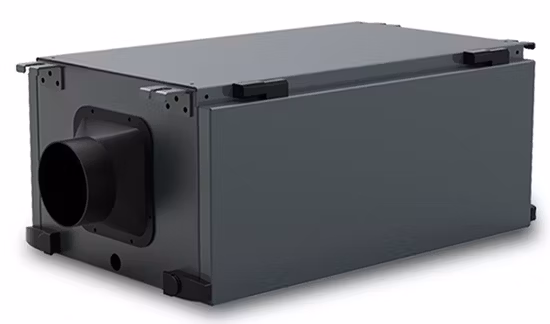 Fresh Air Ceiling Mounted Duct Dehumidifier Industrial Use for Basements and Large Room