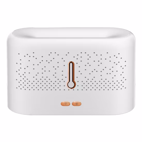 Baby Home Bedroom Office Silent Air Replenishment and Fragrance Dispenser Small Desktop Ultrasonic Flame Humidifier