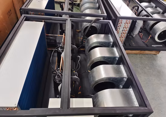 Лидер продаж, промышленный осушитель на 480 л, монтируемый на воздуховоде, большой настенный, потолочный осушитель для подвала